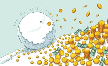 El Efecto Bola de Nieve: Acelerando tu Libertad Financiera